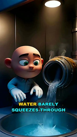 What Happens Inside Your Sink After One Tiny Wrong Pour #shorts