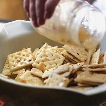 Spicy Ranch Crackers (No Bake Recipe)
