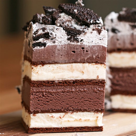 Ice Cream Sandwich Cake | Tasty Vegetarian