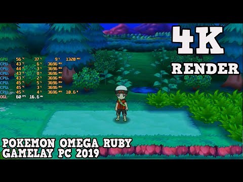 PERFECT!! POKEMON OMEGA RUBY Gameplay PC 4K 60FPS ( Reshade)