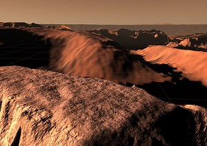 How to make huge canyon environment?