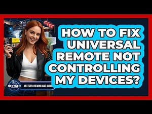 How To Fix Universal Remote Not Controlling My Devices?