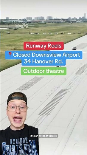 Former Toronto airport runway to transform into free drive-in theatre this week