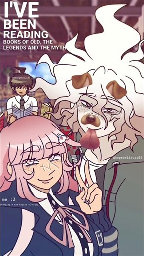 he indeed was reading books of old/j #foryou #danganronpa #sdr2 #shorts #ytshorts #fypage #fypシ