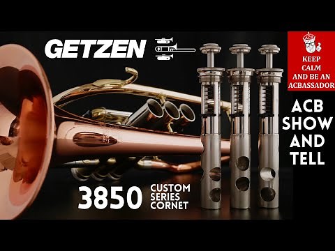 British Brass Band Dream Horn: The Getzen 3850 Custom Series Cornet! - ACB Show & Tell