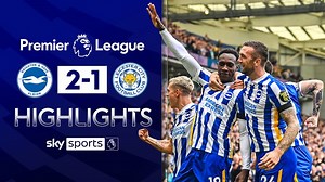 Brighton 2-1 Leicester: Neal Maupay, Danny Welbeck send Seagulls third after VAR thwarts Foxes