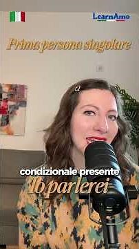 Coniughiamo insieme il verbo PARLARE in italiano (tutti i modi e tempi)