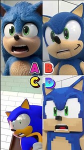 Sonic Who's Your Best? 💙💛 💚❤️ #sonic #funnyshorts