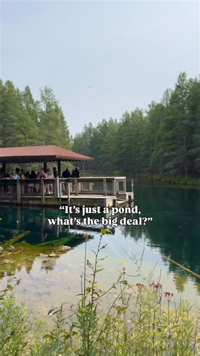 Michigan’s Natural Spring Wonder! A places that will have you asking “is this real life?” 📍Kitch‑iti‑kipi (“Big Spring”) - Michigan’s largest natural freshwater spring 🌲 Hidden in the U.P. 🐟 See fish 40 ft down 🚣🏾 Ride the self‑operated raft Add this to your U.P Bucket List! Follow @heymichigan for all things travel and adventure in Michigan! | Hey Michigan