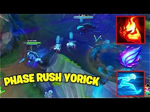 Phase Rush Yorick - The BEST Yorick Rune for Season 12?