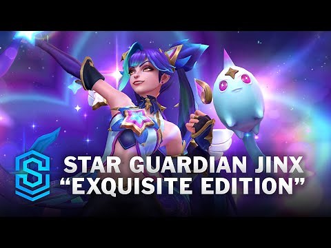 Exquisite Edition Star Guardian Jinx Wild Rift Skin Spotlight