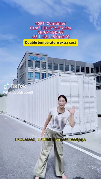40FT Container Cold Storage Solutions for Any Location