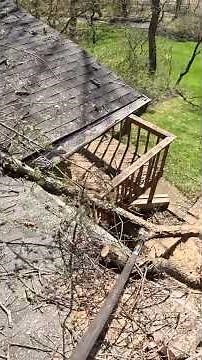 Epic Solo Roof Extraction with Milwaukee M18 Telescoping pole saw