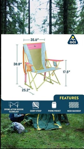 Best Portable Rocker for Camping & Backyard Comfort