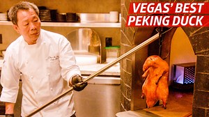 Marcus Samuelsson visits Alan Ji, a master chef of Chinese cuisine at Mott 32 in Vegas, and learns how he makes Peking Duck in a special oven he created just for the dish. Tune in to PBS tonight at 9/8c to watch No Passport Required. You can also stream the episode for free right here: https://www.pbs.org/video/las-vegas-gwzqx2/ | Eater