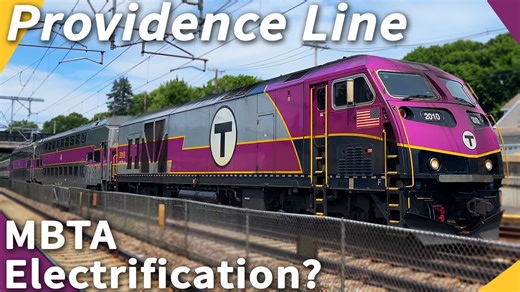 MBTA's Providence Line: Future Electrification! And a Stop at Canton Junction!