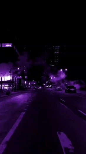 Mesmerizing Night Scenes with Purple Lighting