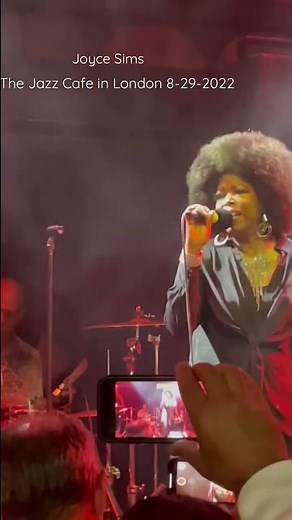 Joyce Sims final performance “Come Into My Life” @ The Jazz Cafe-London, England on August 29th 2022