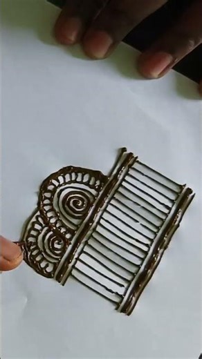 Simple easy border mehandi design #modernmaruthani #maruthani #mehndi #art