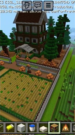 hunted house on Minecraft 🏡#minecraft