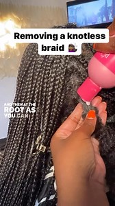 One product to take down your braids, detangle your hair, pre-poo and moisturize your hair? Yes please! Our signature Pink Oil Hair Moisturizing Lotion is here to stay! It’s formulated for textured hair to provide essential nutrients to repair your hair after protective styling. And yes…you can also use our Light formula in the same ways. Give it a try and tell us what you think - tag @lusterspink 💕 | Luster's PINK
