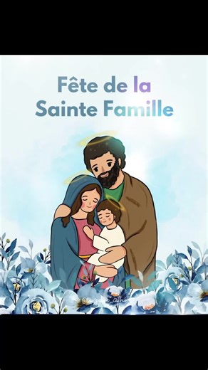 La Sainte Famille n’a rien d’une famille parfaite. Elle connaît l’inquiétude, l’exil, la pauvreté, l’incompréhension et la fatigue du quotidien. Et pourtant, c’est là que Dieu choisit de grandir. Cette fête ne nous renvoie pas à une image idéalisée de la famille, mais à une vérité plus profonde : Dieu se rend présent au cœur même de nos fragilités familiales. _____________________ #saintefamille #jesusmariejoseph #viefamiliale