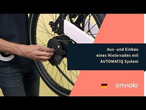 Aus- und Einbau eines Hinterrades mit AUTOMATiQ System.