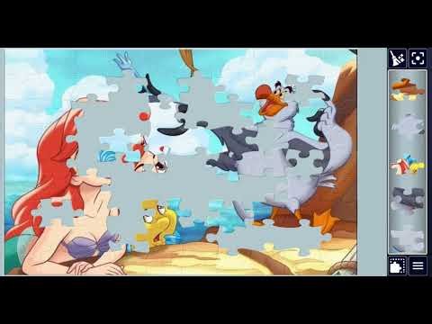 Ariel, Flounder, & Scuttle 🫧🧜‍♀️🐚🪸🔱🐠🦀🐬🦞🧜🏽‍♀️Funniest Moments//🧩🧩 jigsawpuzzlejourney//🧩🧩