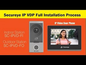 How To Setup Secureye New IP VDP || Full Installation process || Step by Step Full Guide