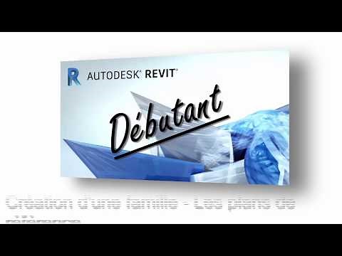 Formation Revit MEP débutant - Création d'une famille - Les plans de référence
