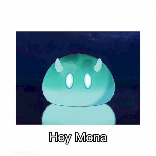 Mona and Hydro Slime Video Compilation