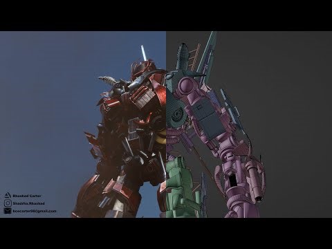 Transformer Animation Breakdown (Blender Animation)