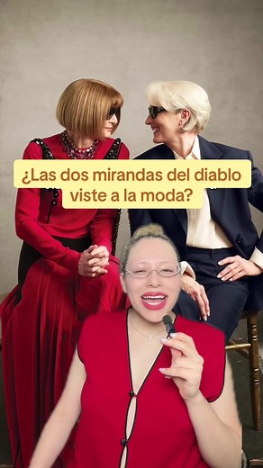 Anna Wintour y Meryl Streep en Vogue