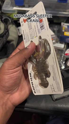 MEGABASS SLEEPER CRAW REVIEW #viral #bassfishing #fishtok #fishing