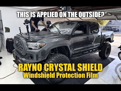 NO MORE ROCK CHIPS WITH THIS Rayno Windshield Protection FILM? | Installation + Review