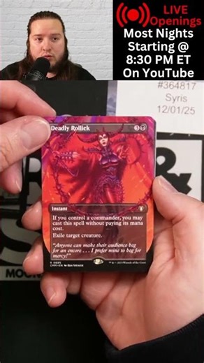 VERY Cool Commander Master Set Booster Pack Opening