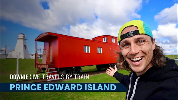 Taking the TRAIN across CANADA - Prince Edward Island [Ep. 4]
