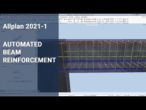 ALLPLAN 2021-1 | Automated 3D RC-Beam Reinforcement – Amazing Feature!