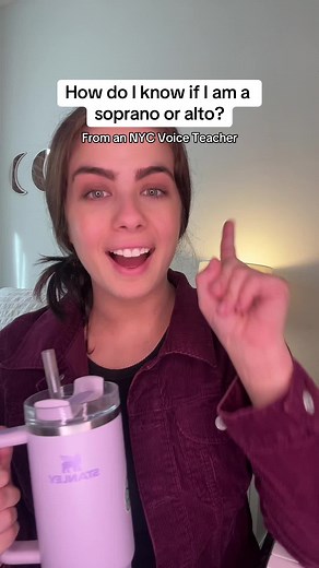 Are you a soprano or alto?? #voiceteacher #vocalcoach #singingtips #voicelesson #learntosing #vocaltechnique #vocaltips