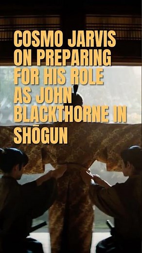 Shōgun's Cosmo Jarvis on preparing for his role