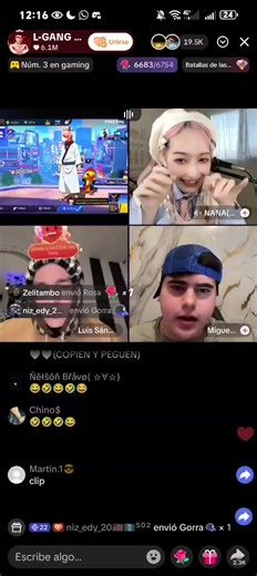 #luiszanches #lgang JAJAJAJ me borraron el sonido del otro pero aquí va otra vez