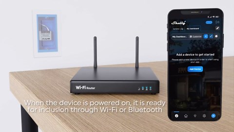 Shelly EM Mini Gen4 | Wi-Fi, Zigbee, Matter Smart Energy Meter, 1-Channel 16 A | Home Automation | Alexa, SmartThings, Google Home, Apple HomeKit Compatible | Bluetooth Gateway | No Hub Required