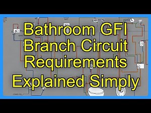 Bathroom GFI Branch Circuit Requirements Explained Simply