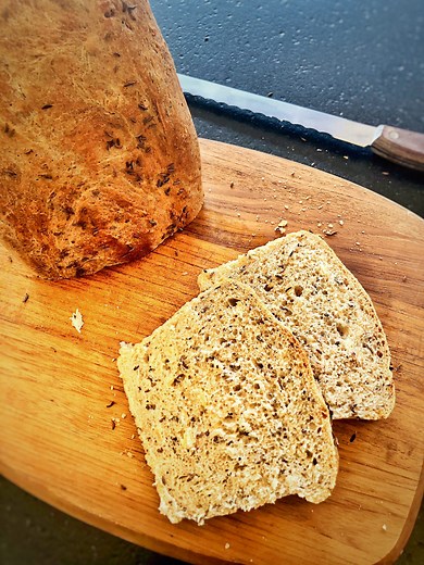 Seeded Rye Sandwich Bread (Jewish Rye Bread) - 500 Spatulas