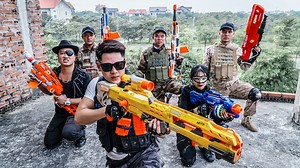 34K views · 902 reactions | LTT Game Nerf War : Captain Warriors SEAL X Nerf Guns Fight Crime group Inhuman Wise LTT GAME NERF GUNS Bring you the guns clips Nerf Game! In this Nerf Gaming War, SEAL X must use new Nerf guns, Gopro and high-tech equipment to compete, fighting in a Nerf battle for criminal groups. Sign up to add new video Nerf! This is an entertaining video. is not intended to provoke or aggravate. Thank for watching, Please like share and SUBSCRIBE | LTT NERF WAR | Facebook