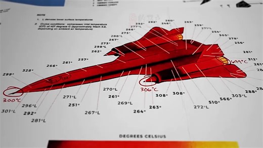 来自上个世纪的黑科技洛克希德马丁打造的SR-71黑鸟侦察机