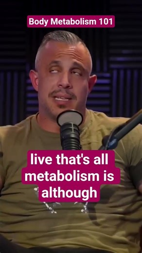 Body metabolism Involves All The Processes That Converts Food & Water Into Life Sustaining Energy