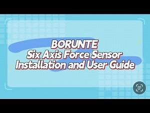 BORUNTE Six dimension sensor installation and user guide
