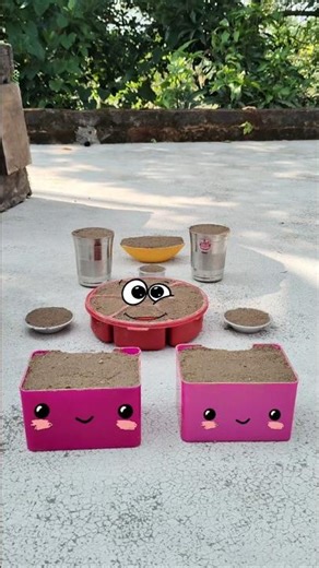 🍰🥰 CUTE Sand Cake 🎂😘 ASME BOSS 🥦✅ multiple Sand Cake 🍰🥬#shortsfeed #youtube #funny (HA-431)