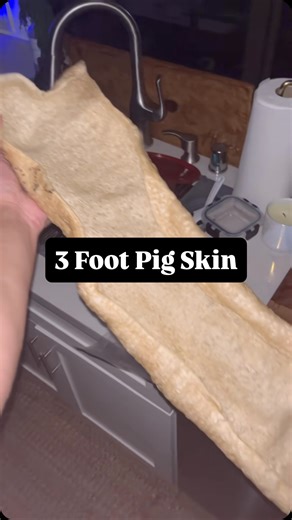 Killdozer_tv on Instagram: "3 Feet of Pig Skin #food"